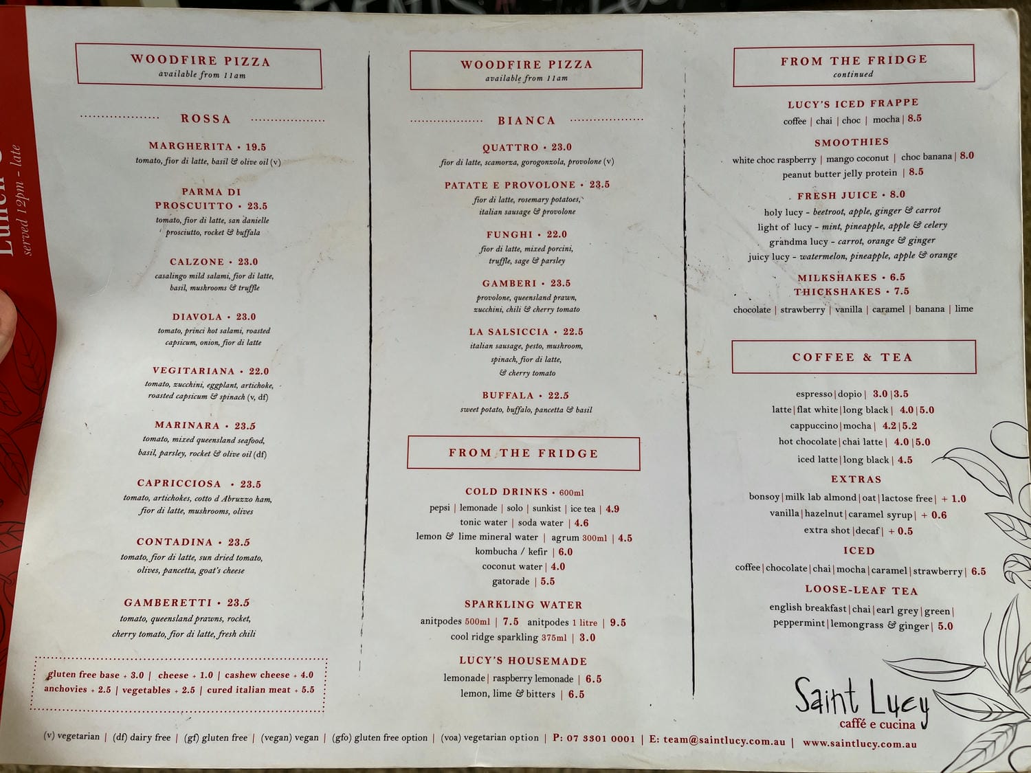 昆士蘭大學附近咖啡廳Saint Lucy Caffe e Cucina食記分享 - 第2張圖