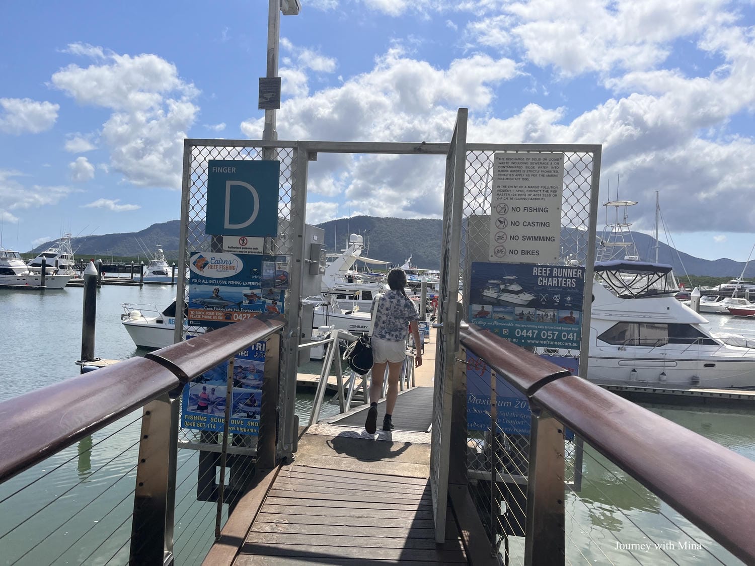 【大堡礁潛水】凱恩斯翡翠島 Fitzroy Island 體驗世界級珊瑚浮潛!超完整遊記攻略 - 第6張圖 大堡礁登船處