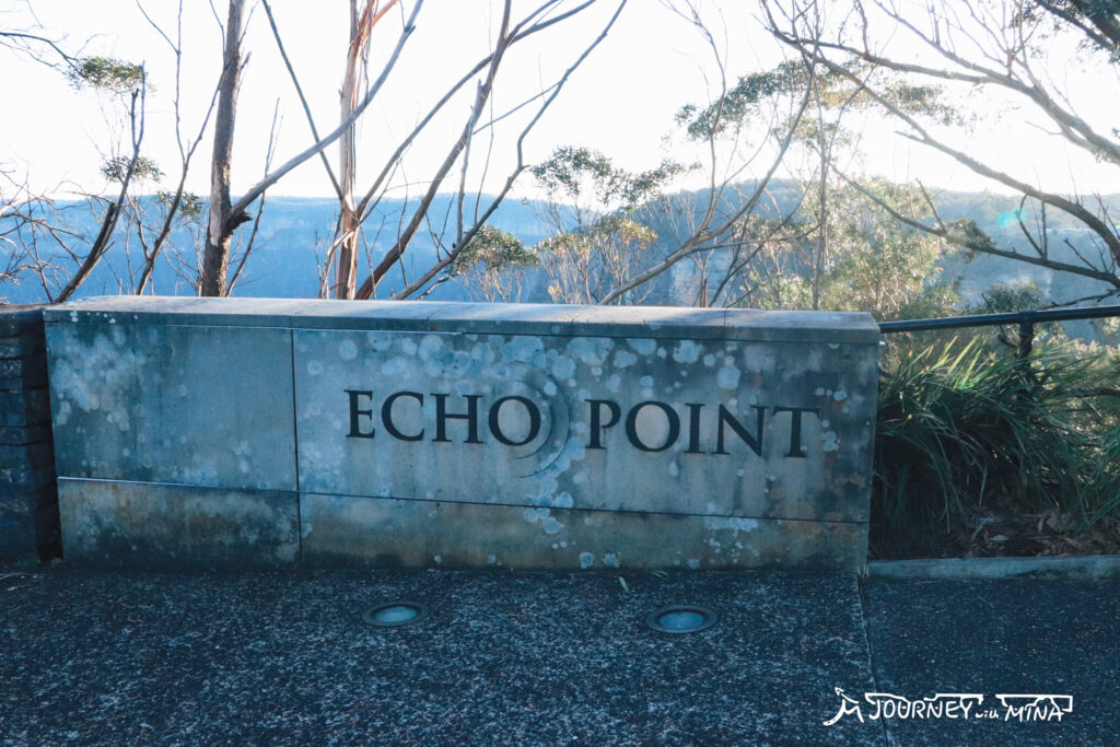 藍山三姐妹岩Echo point
