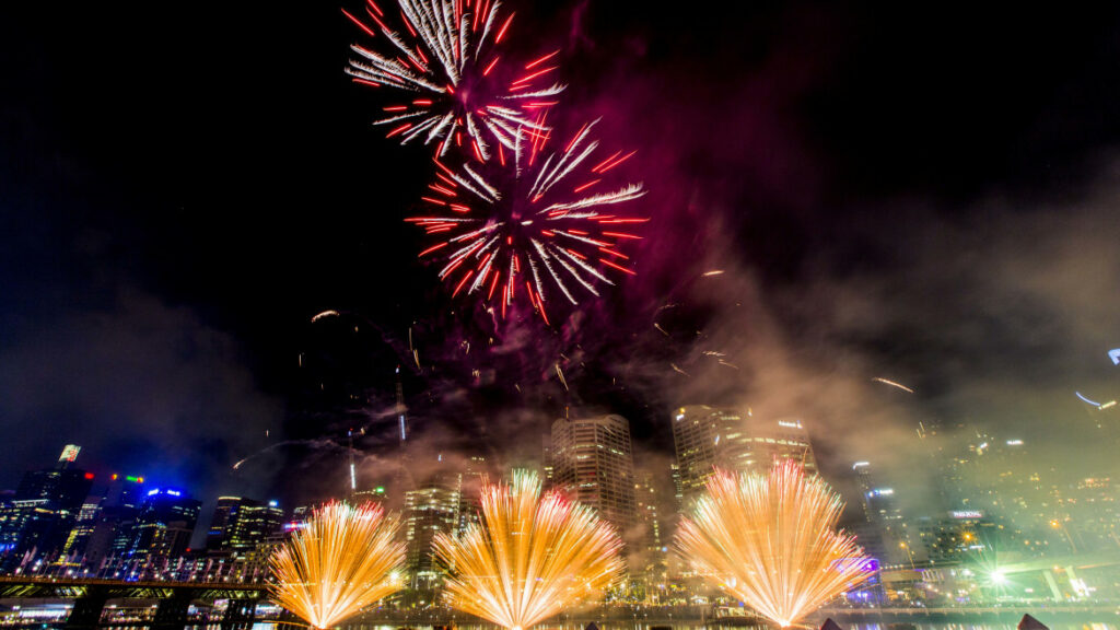 2024年雪梨跨年煙火達令梗 2024 Sydney firework darling harbour