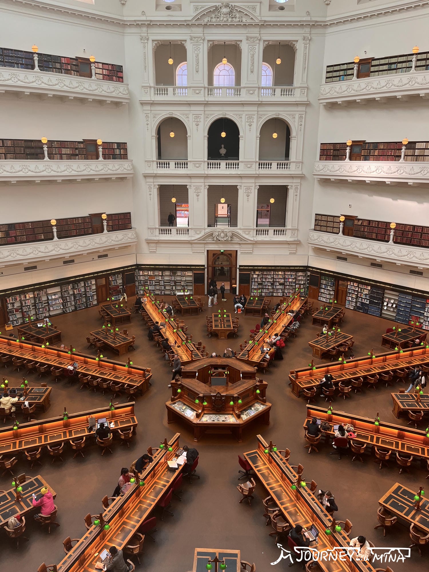 【維多利亞州立圖書館】墨爾本市區景點-世界最美圖書館!State Library of Victoria - 第5張圖 墨爾本景點-維多利亞州立圖書館