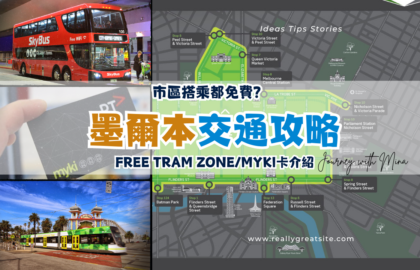 墨爾本交通free tram zone