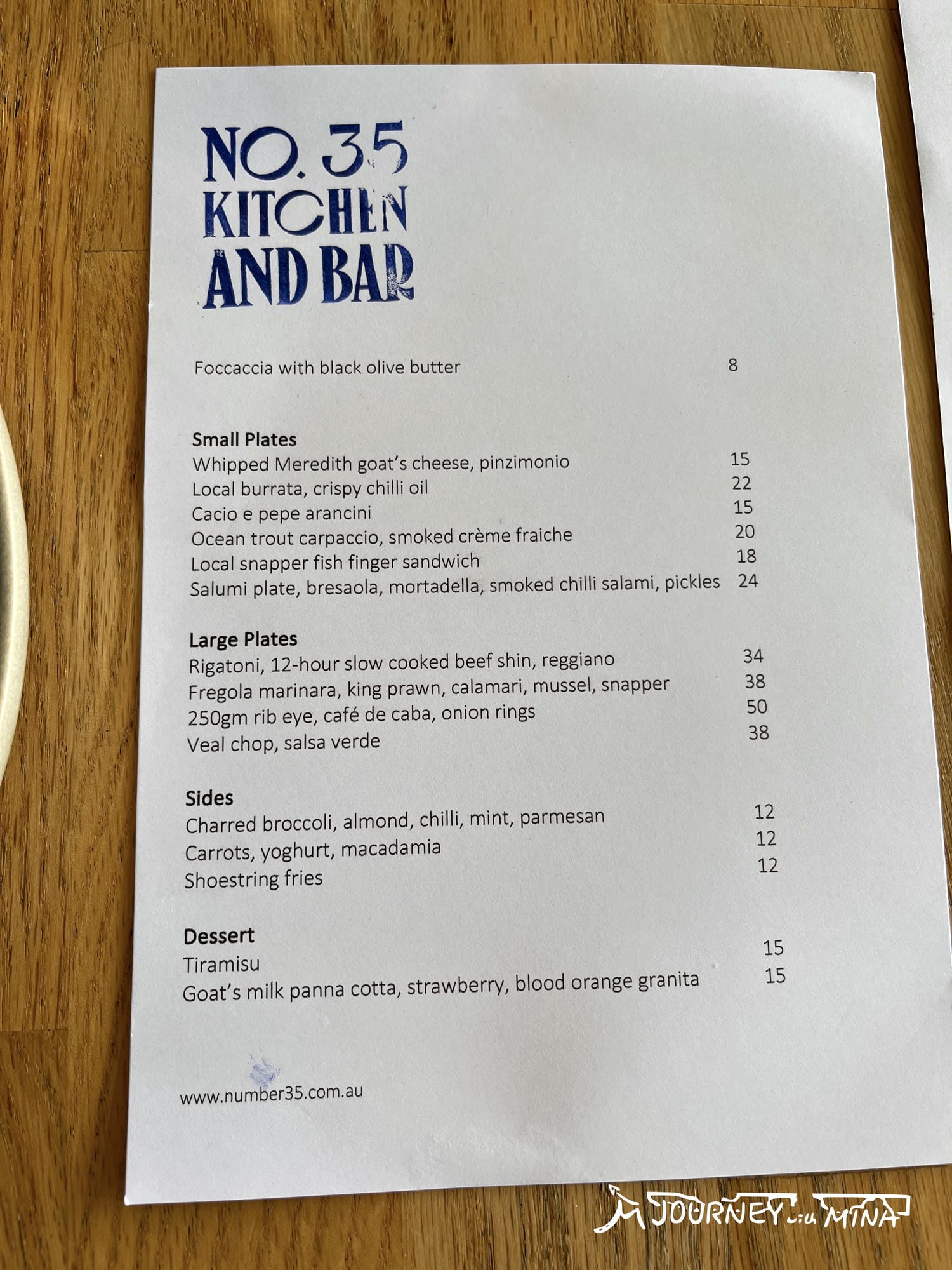 澳式Cafe’ 推薦NO. 35 kitchen & bar