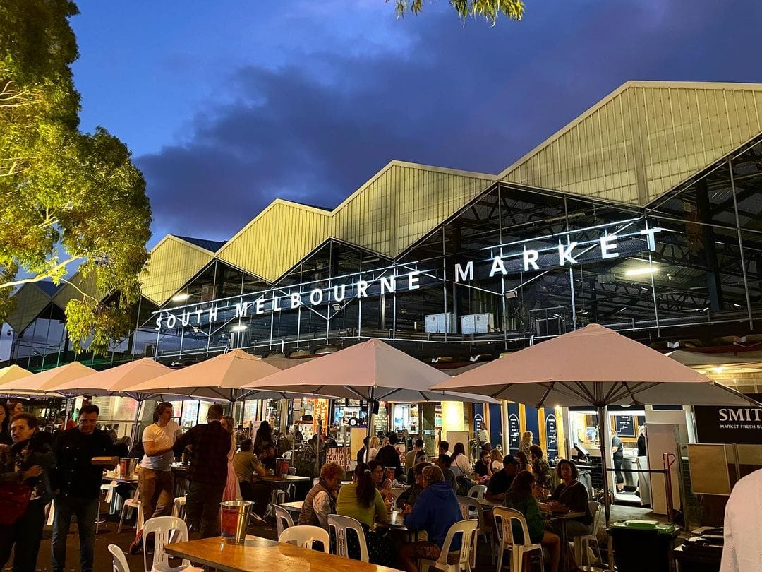 南墨爾本市場美食 South melbourne market food
