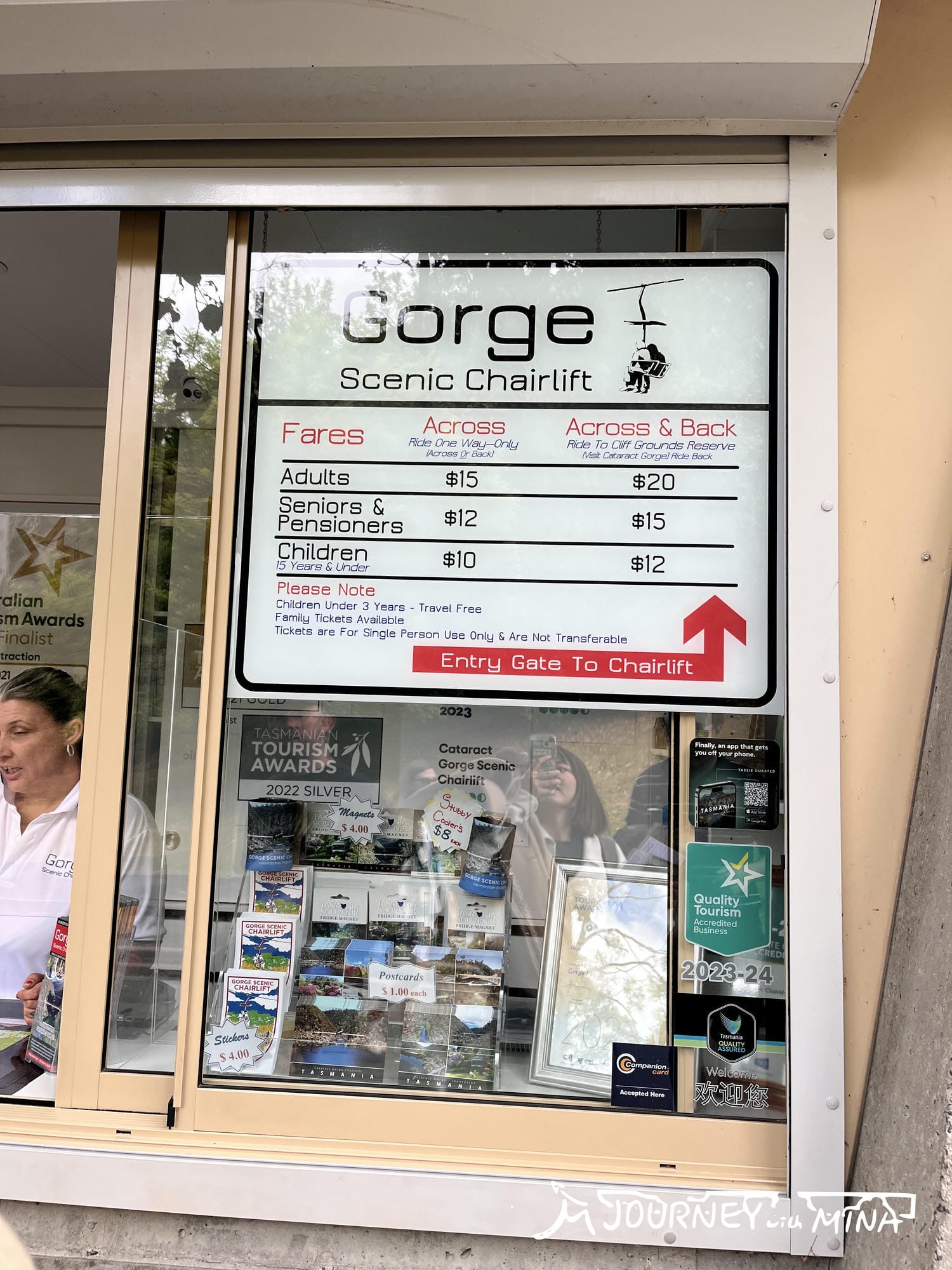 【塔斯馬尼亞卡塔拉克特峽谷】Launceston市區景點親子最愛空中纜車 Gorge Scenic Chairlift - 第5張圖 朗塞斯頓一日遊空中纜車/卡塔拉克特激流峽谷激流峽谷 Gorge Chairlift Launceston