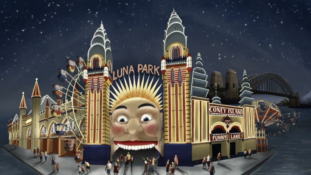 【澳洲遊樂園】親子必去10大主題樂園懶人包 月神公園 Luna Park Sydney
