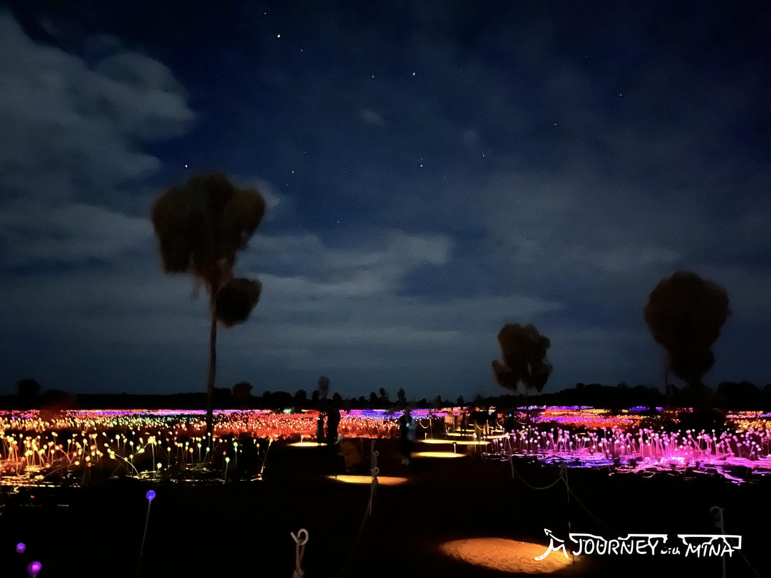 【烏魯魯光展】必去體驗 Field of Light 星野之園多值得去? - 第5張圖 烏魯魯 Field of Light 星野之園光展