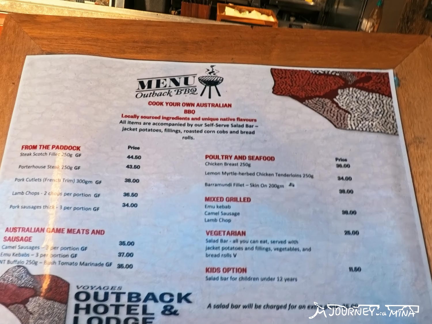 烏魯魯美食推薦!Outback hotel裡面的BBQ沙拉吧和早餐吃到飽餐廳 - 第6張圖 烏魯魯美食推薦 Outback BBQ & Bar