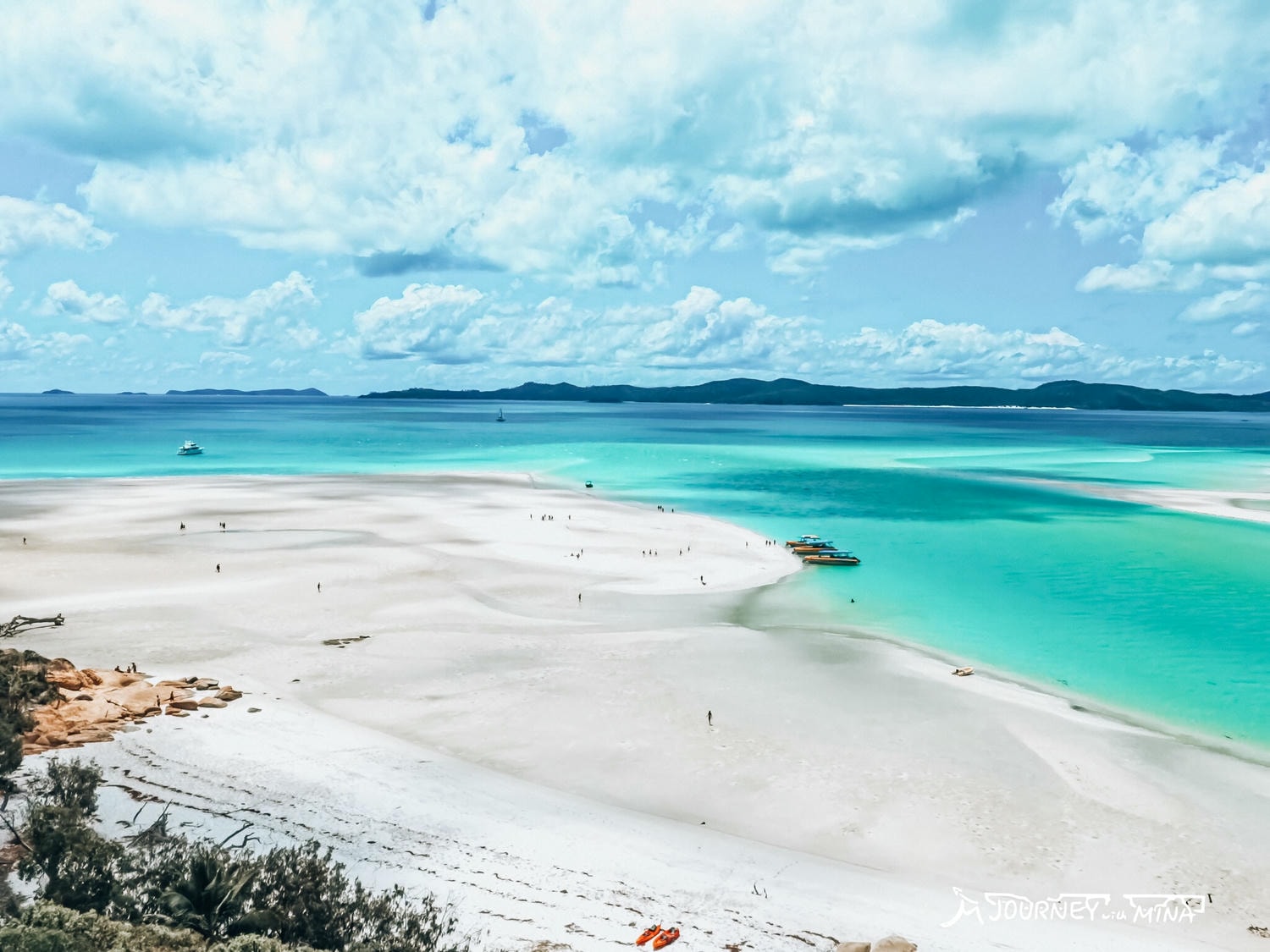 聖靈群島一日遊怎麼玩？澳洲秘境白天堂、希爾灣 Whitehaven beach