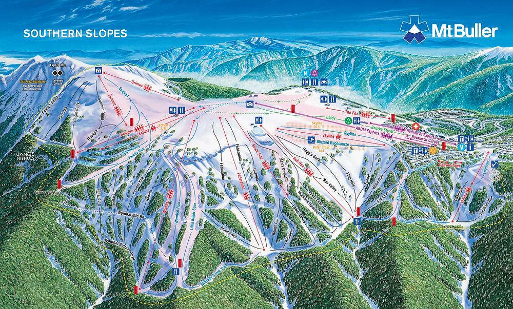 【墨爾本滑雪】6-9月Mt Buller布勒雪山一日遊新手攻略!Melbourne最大雪場介紹/裝備行程/交通/住宿懶人包 - 第2張圖 【墨爾本滑雪】6-9月Mt Buller布勒雪山一日遊新手攻略!Melbourne最大雪場介紹/裝備行程/交通/住宿懶人包