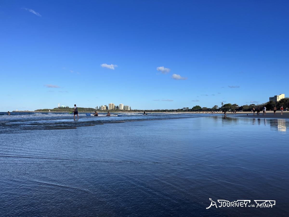 陽光海岸必去景點Mooloolaba Beach半日遊！海灘愜意慢活的下午
